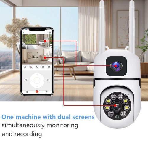 Dual screen camera