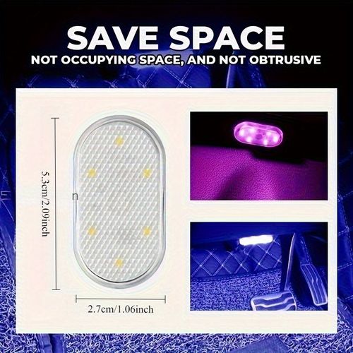 4 portable mini LED lights