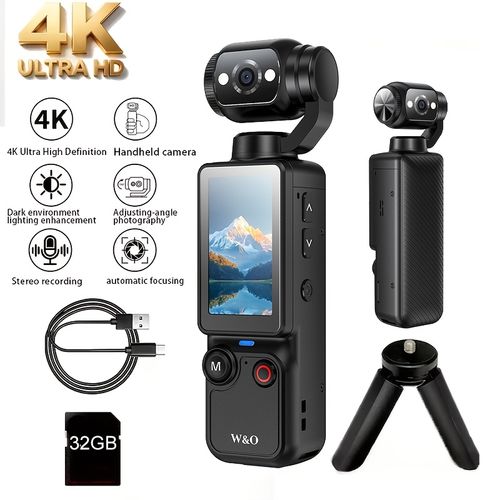 Handheld sports camera