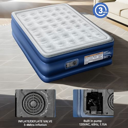 Extra-thick inflatable mattress