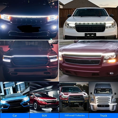 LED Engine Hood Light Bar