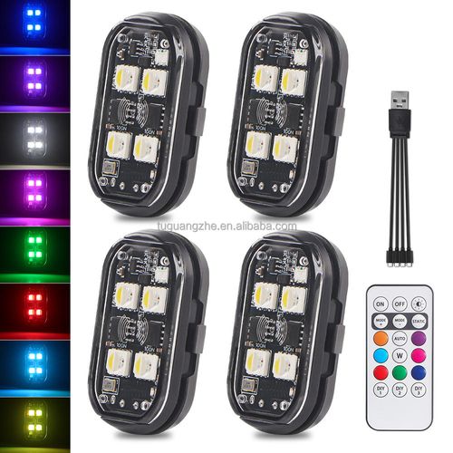 Wireless remote control airplane lights, motorcycle electric vehicles, LED flashing lights