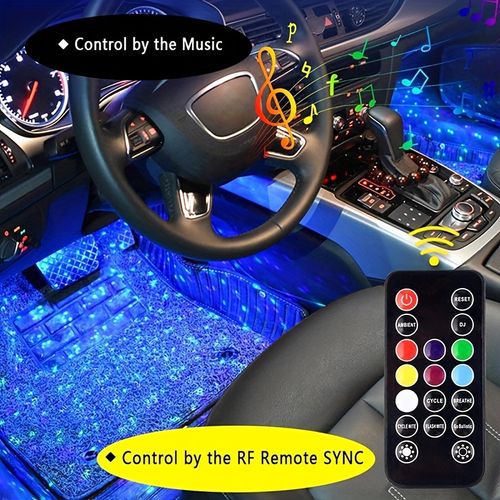 2-piece wireless RGB starry sky light set