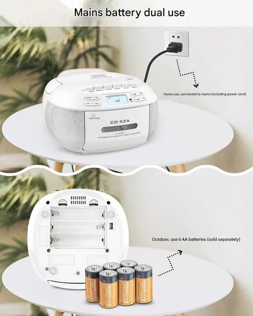 Multi functional CD player