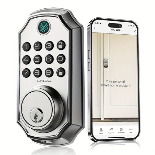 D280 Smart 5-in-1 Fingerprint Door Lock