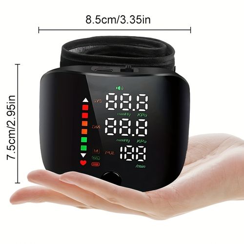 Wrist blood pressure monitor