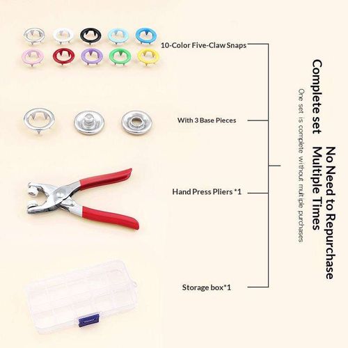 Color press button, resin pin button