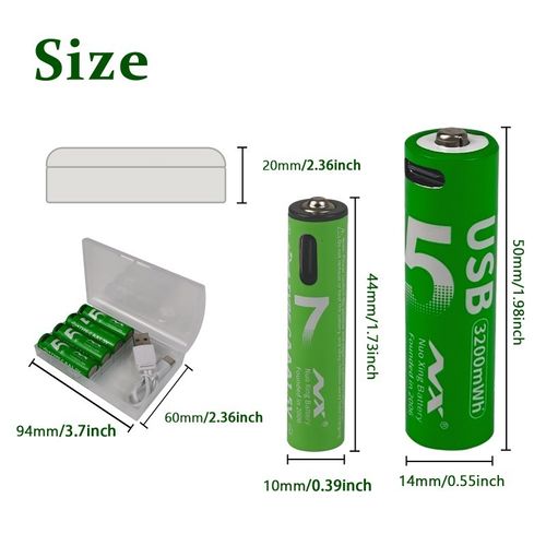 Number 5, rechargeable lithium battery