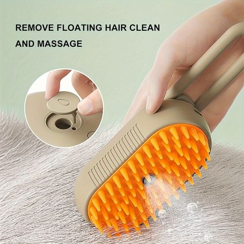 Animal steam brush