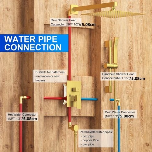 Golden shower system