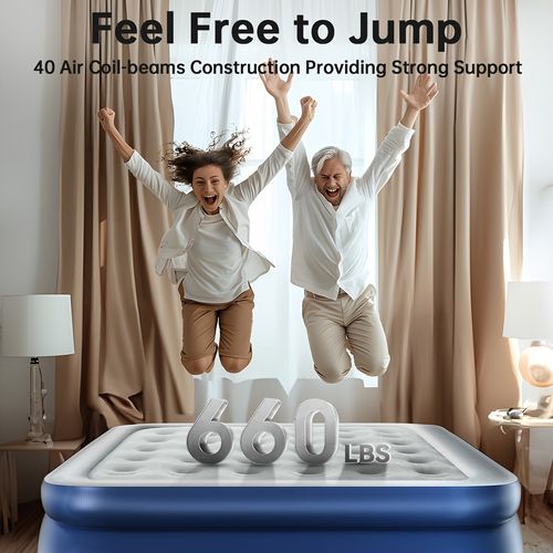 Extra-thick inflatable mattress