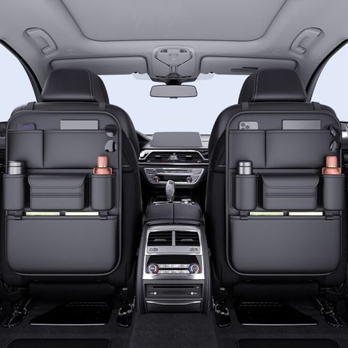 Car back seat storage bag