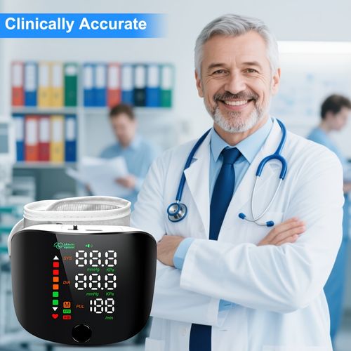 Wrist blood pressure monitor