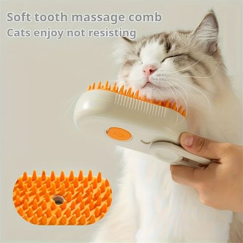 Animal steam brush