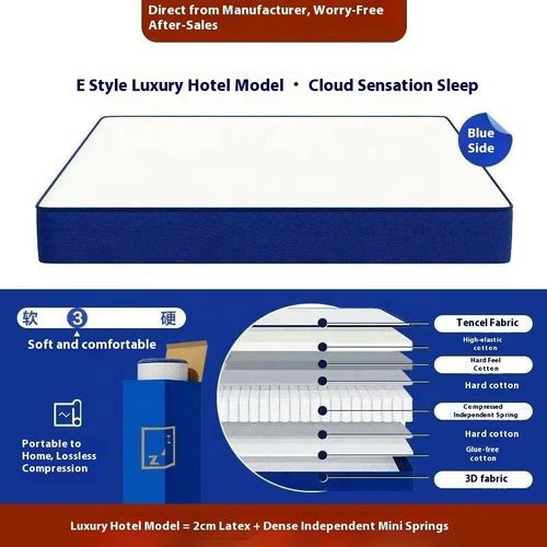 Latex spring mattress