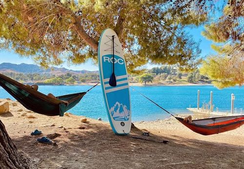 Inflatable stand-up paddleboard