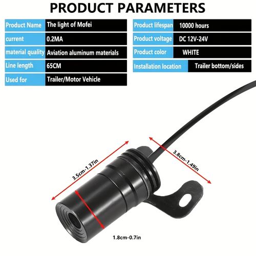 Motorcycle LED Projection Light
