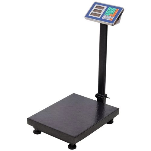 Pound kilogram tare weight price calculator, black weighing scale