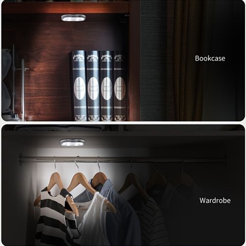 4 portable mini LED lights