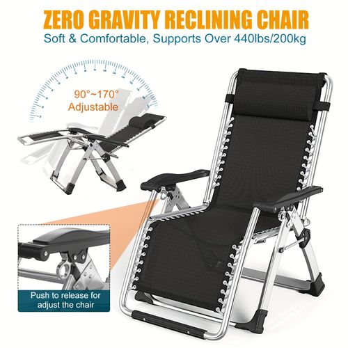 Zero gravity lounge chair