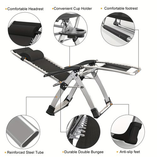 Zero gravity lounge chair