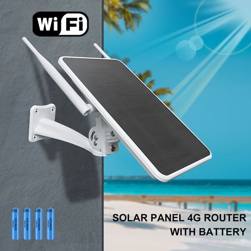 Solar powered 4G outdoor router