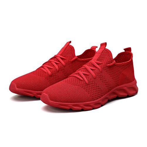 Men's light-colored white summer sneakers