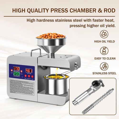 Fully automatic oil press