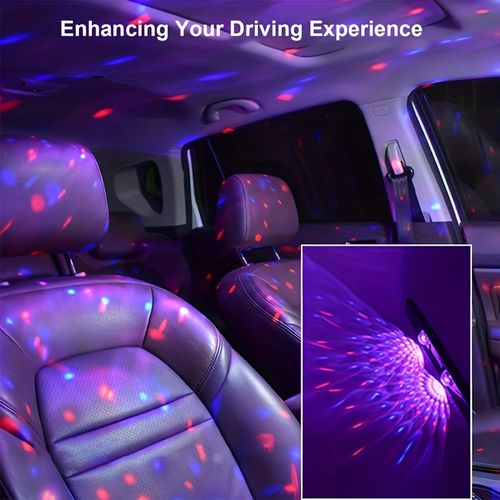 2-piece wireless RGB starry sky light set