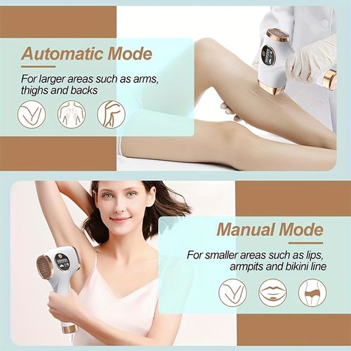 IPL hair removal device