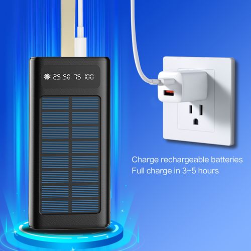 Solar power bank60000mAh
