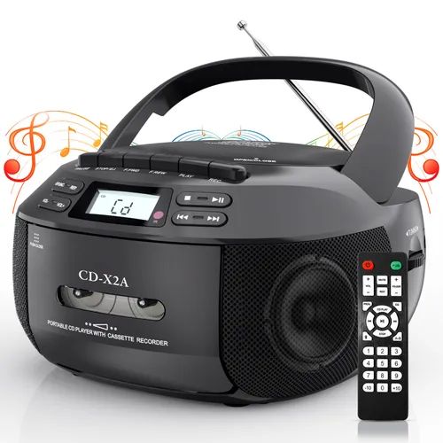 Multi functional CD player