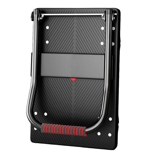 Portable four-wheel silent shopping tablet cart
