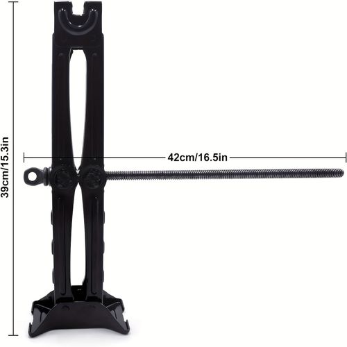 The maximum capacity of the lifting jack is 2.5 tons