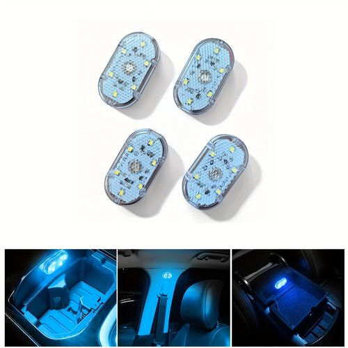 4 portable mini LED lights