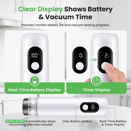 Portable vacuum sealing machine