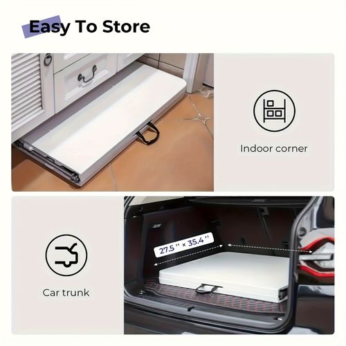 Heavy duty folding table
