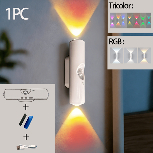 Intelligent sensing cat eye night light