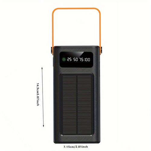 Solar power bank60000mAh