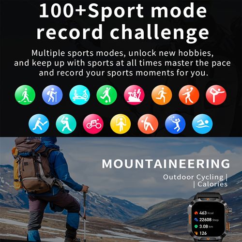 high-definition large screen smart watch