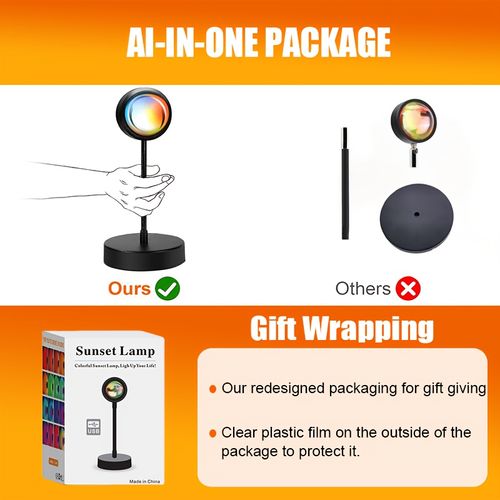Sunset light wall projector