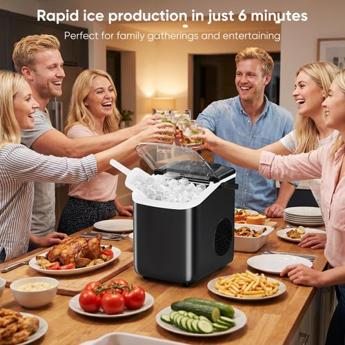 Desktop ice maker