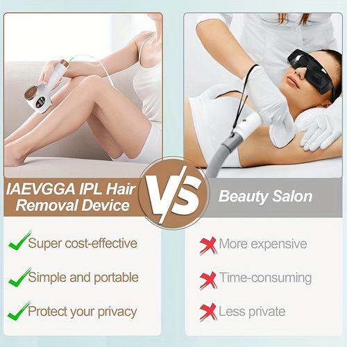 IPL hair removal device
