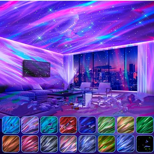 Aurora Borealis Projector Galaxy Light