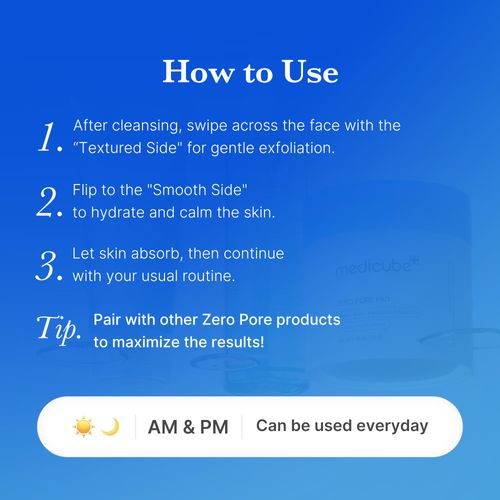 Zero Pore Toner Cotton Pads