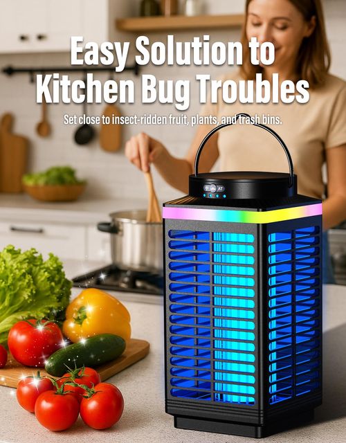 Purple light mosquito trap lamp