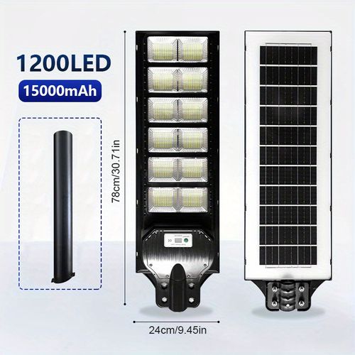 Lamp remote control, human body sensing, lamp post