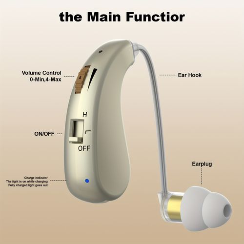 2 earphones and hearing devices