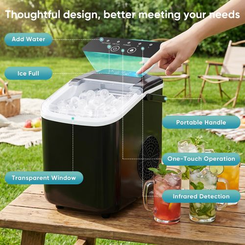 Desktop ice maker