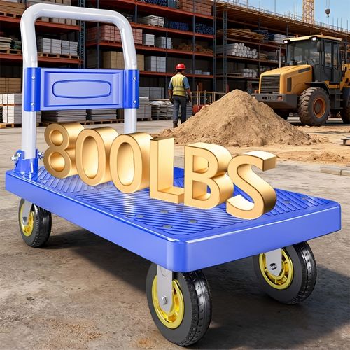 Heavy duty folding handcart